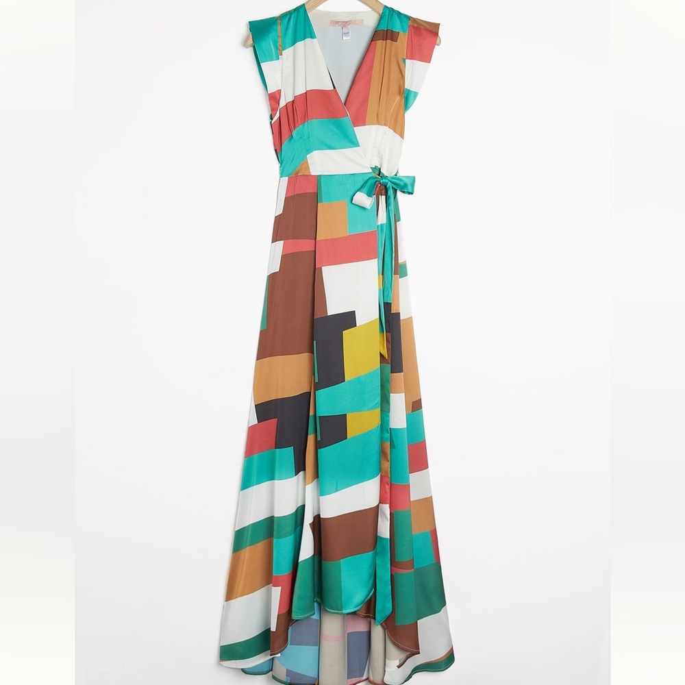 Anthropologie Alfonsine Wrap Maxi Dress x Hutch | 1x